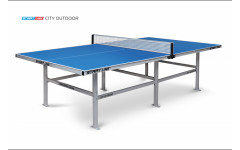 Стол теннисный City 6 Всепогодный с сеткой Синий
